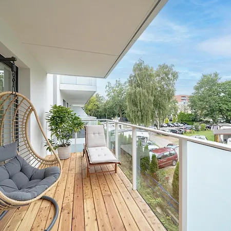 Apartament z Pięknym Tarasem Perłowa Przystań Kołobrzeg-2