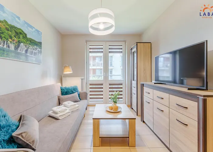 LABA Kołobrzeg Apartamenty BURSZTYNOWE z miejscami postojowymi